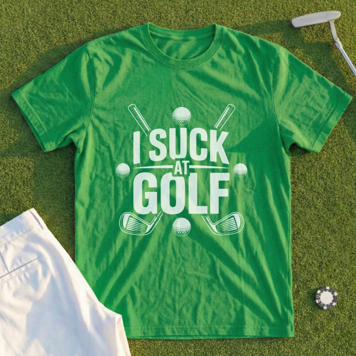 I Suck At Golf T-Shirt