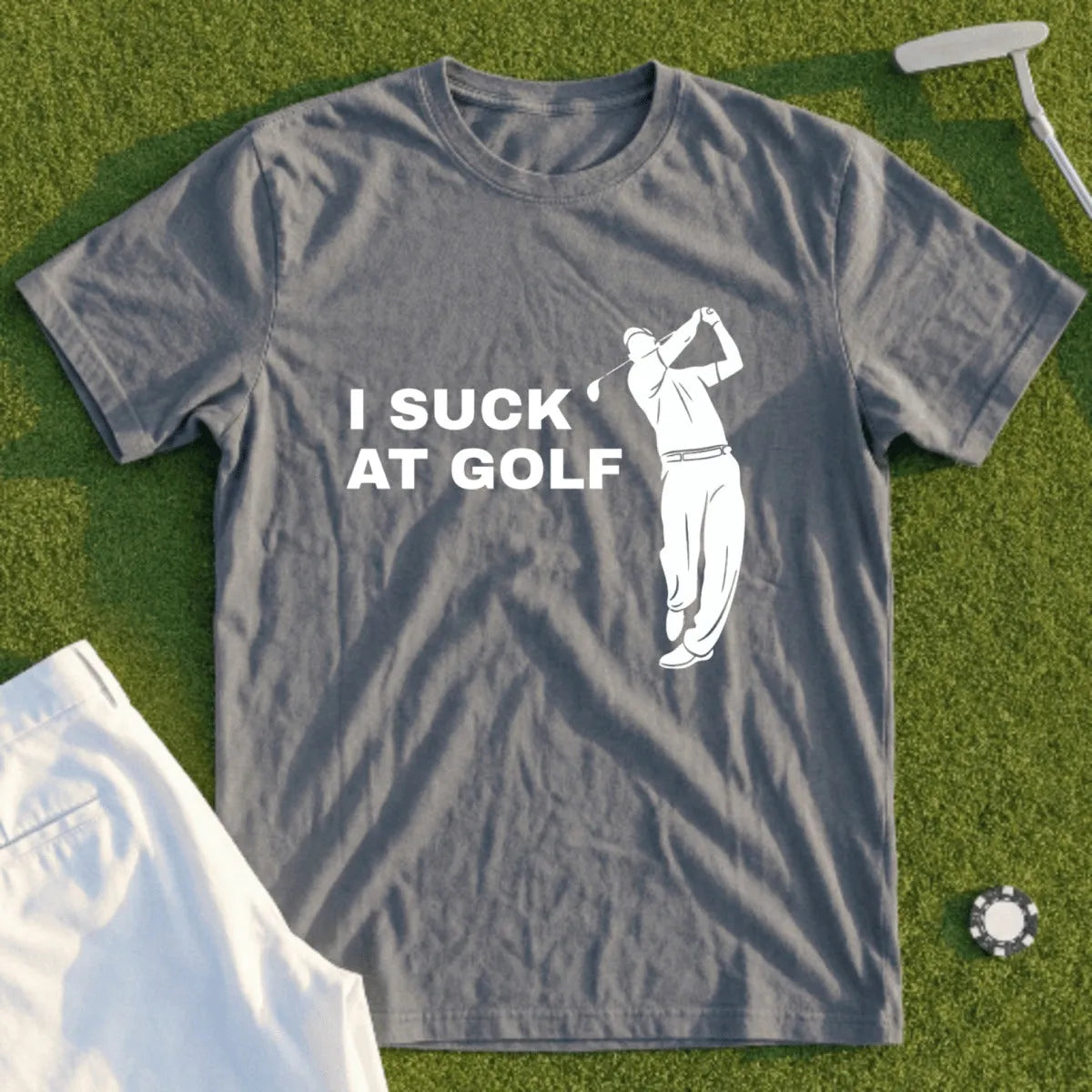 I Suck At Golf Tee