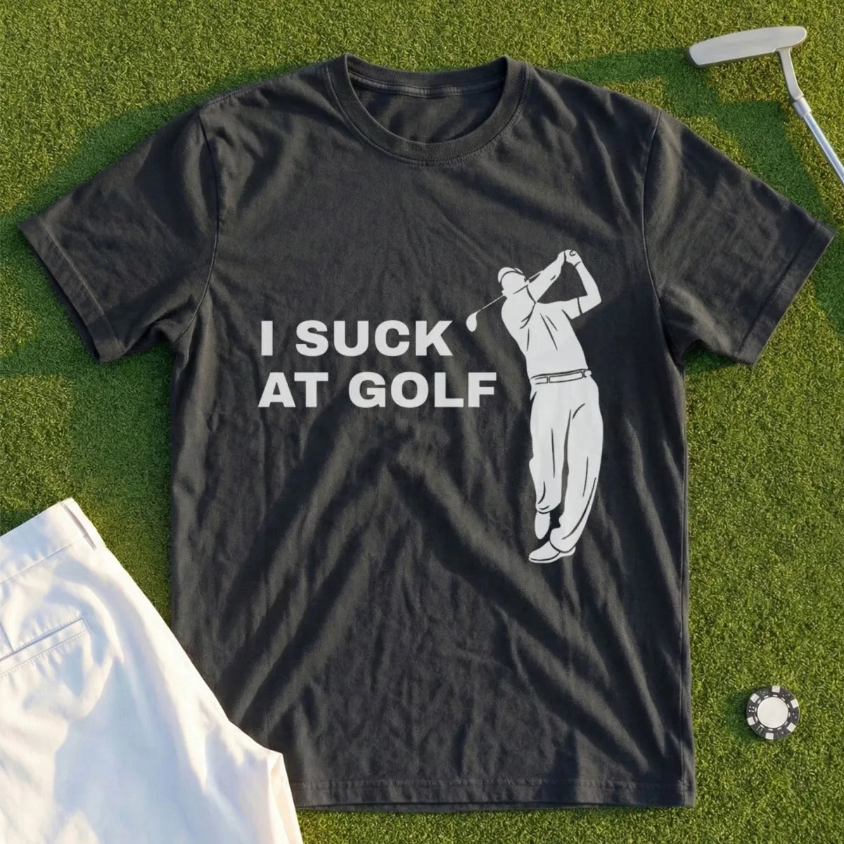 I Suck At Golf Tee