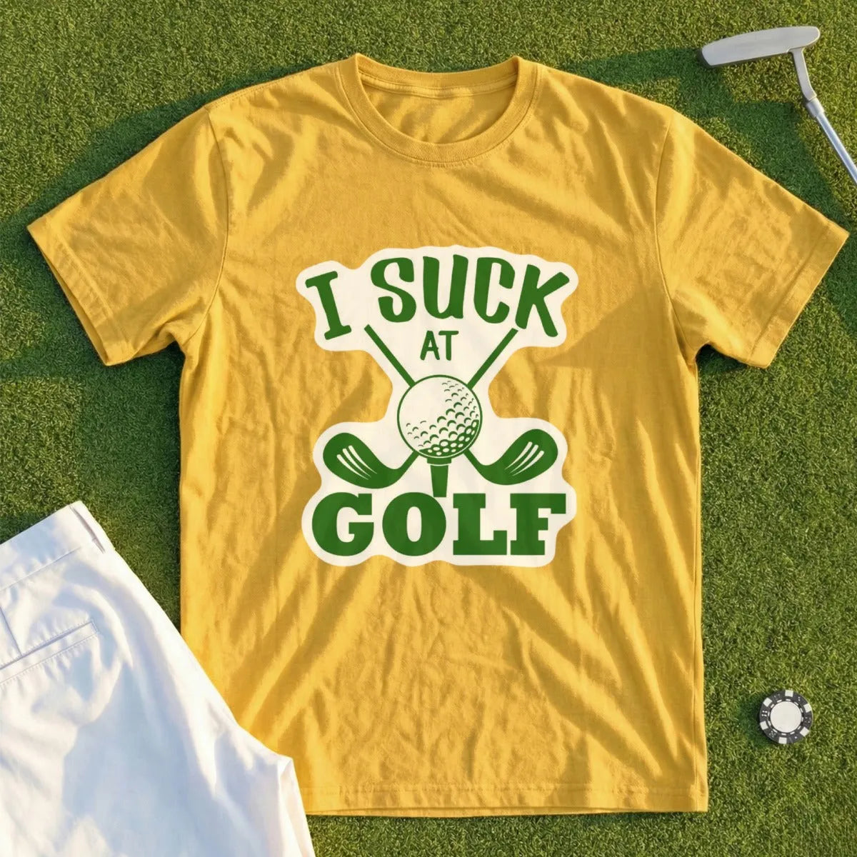 I Suck At Golf Tee