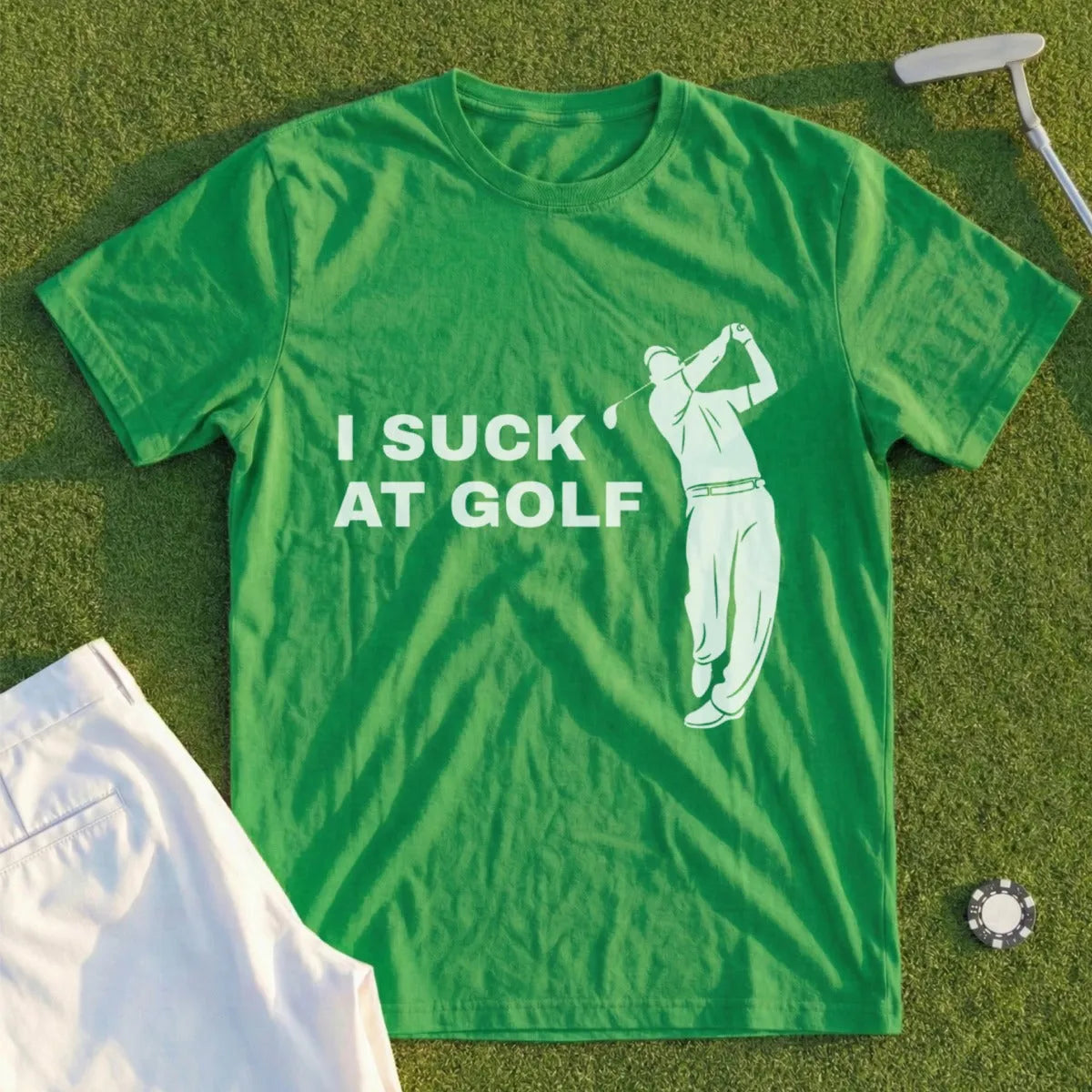 I Suck At Golf Tee