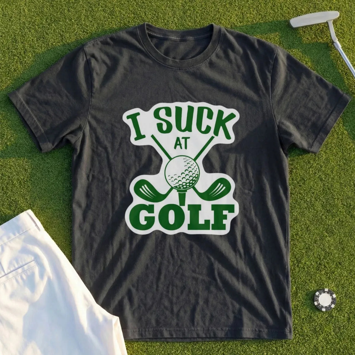 I Suck At Golf Tee