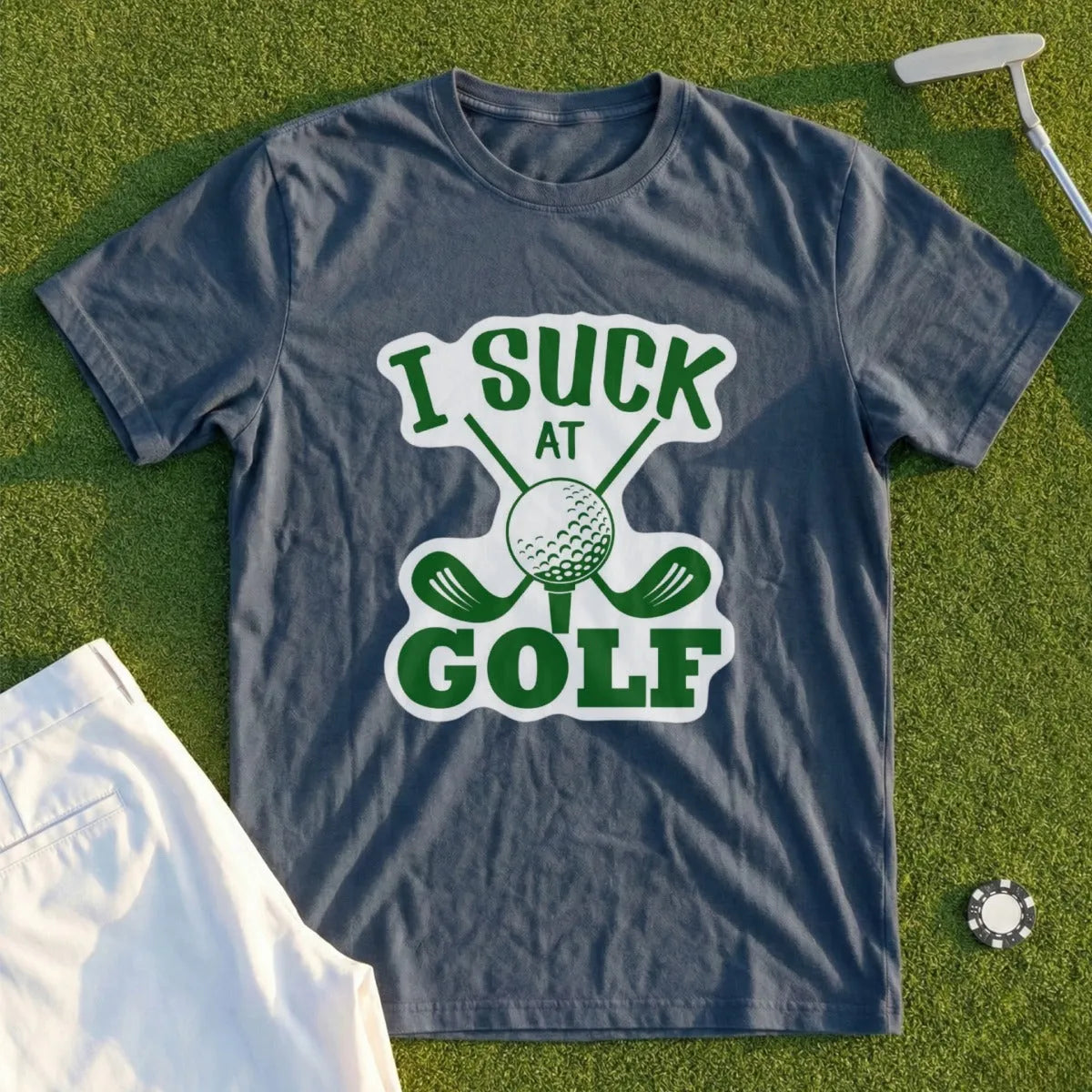 I Suck At Golf Tee