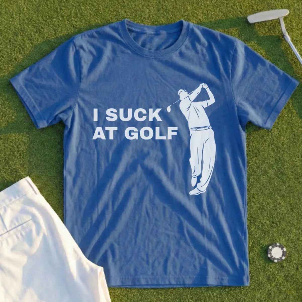 I Suck At Golf Tee