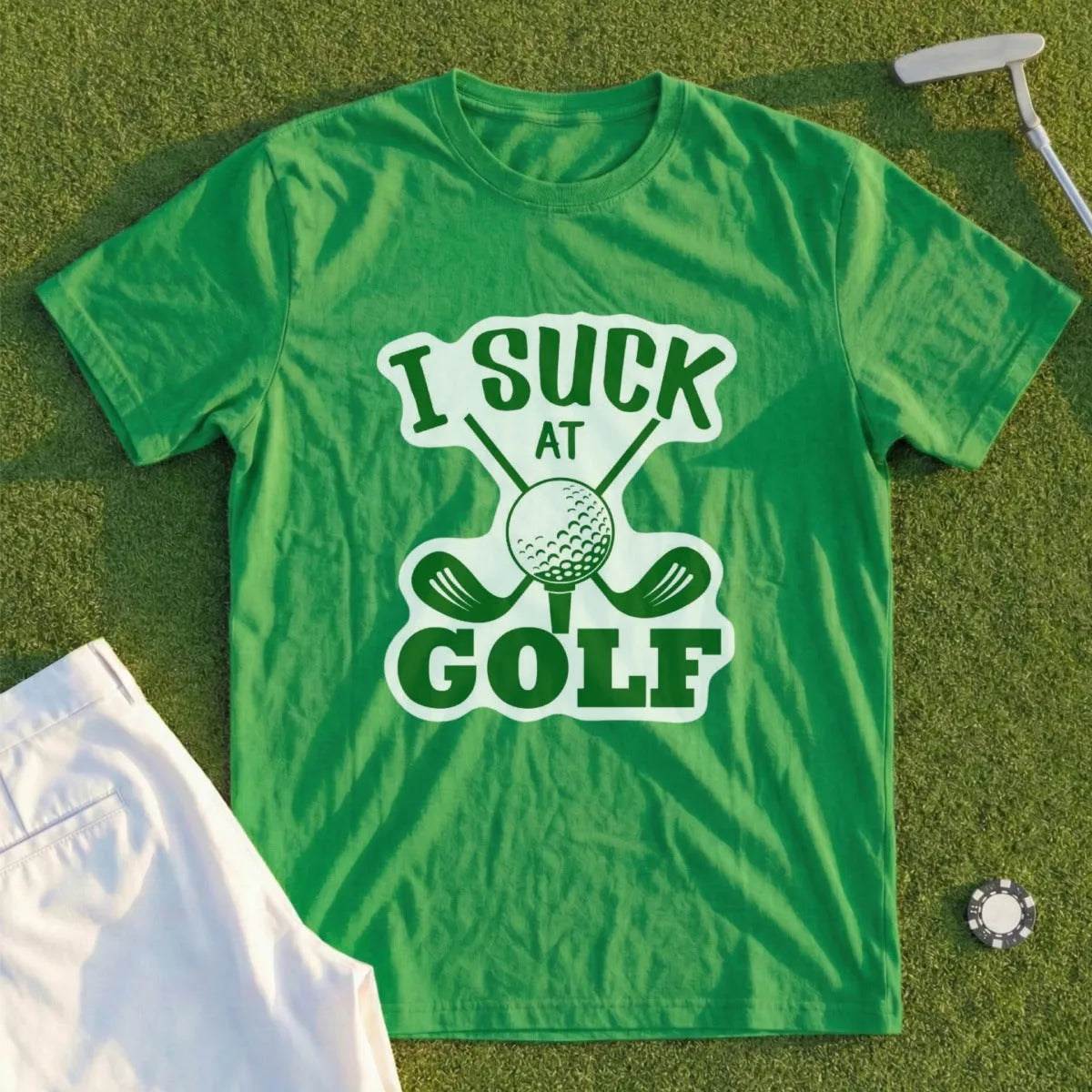 I Suck At Golf Tee