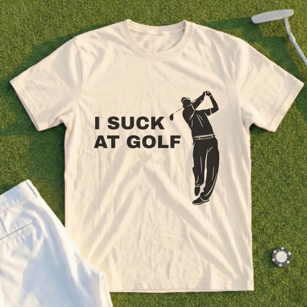I Suck At Golf Tee