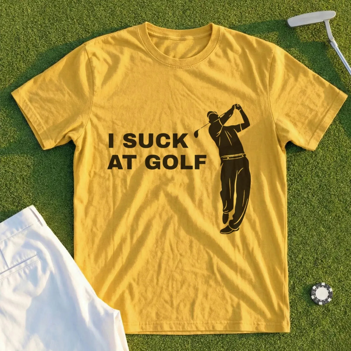 I Suck At Golf Tee