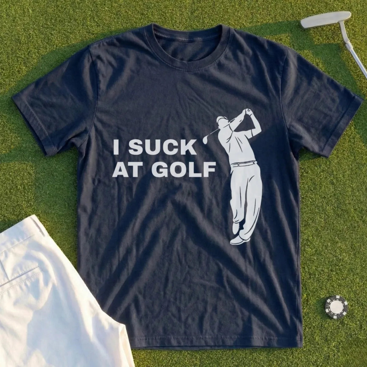 I Suck At Golf Tee