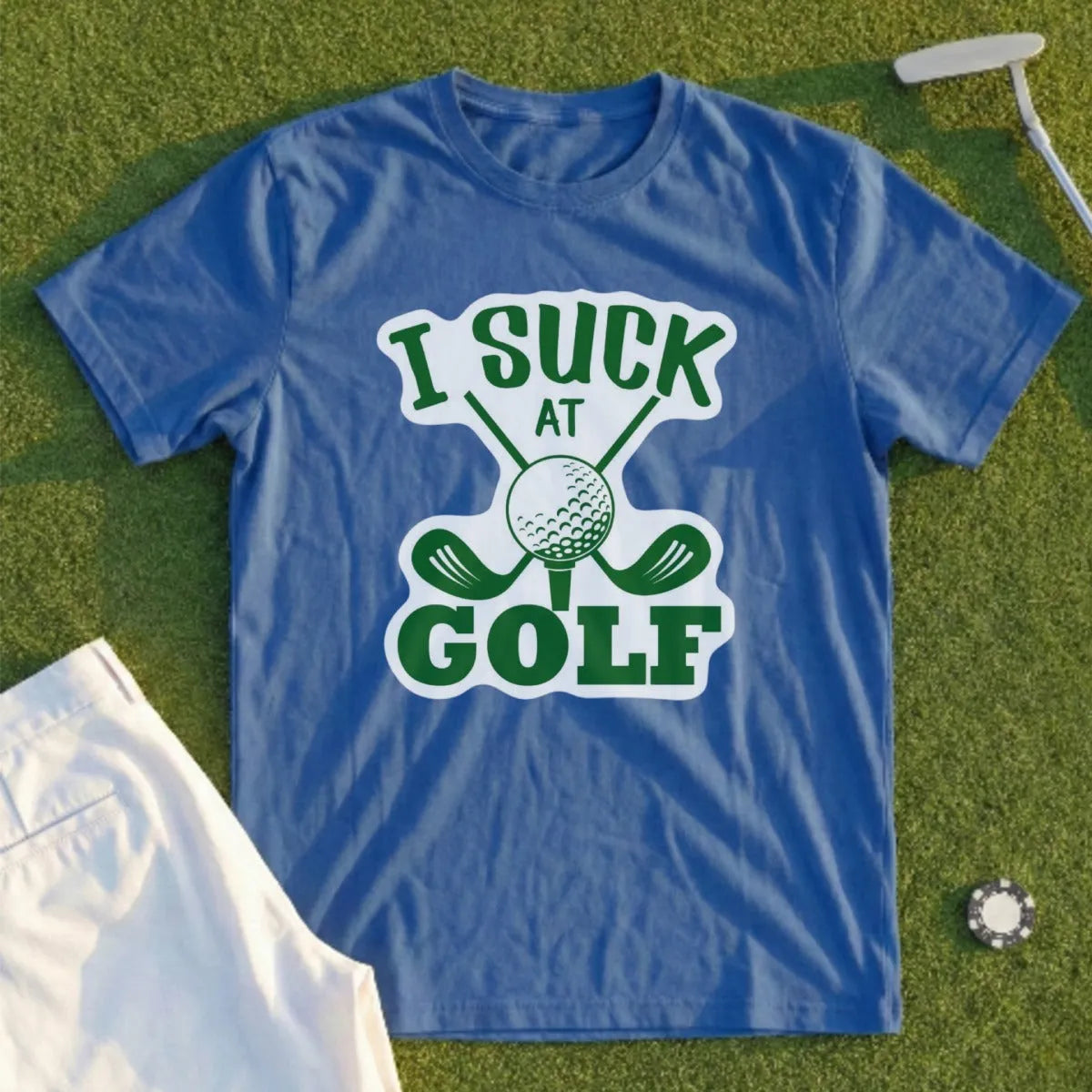 I Suck At Golf Tee