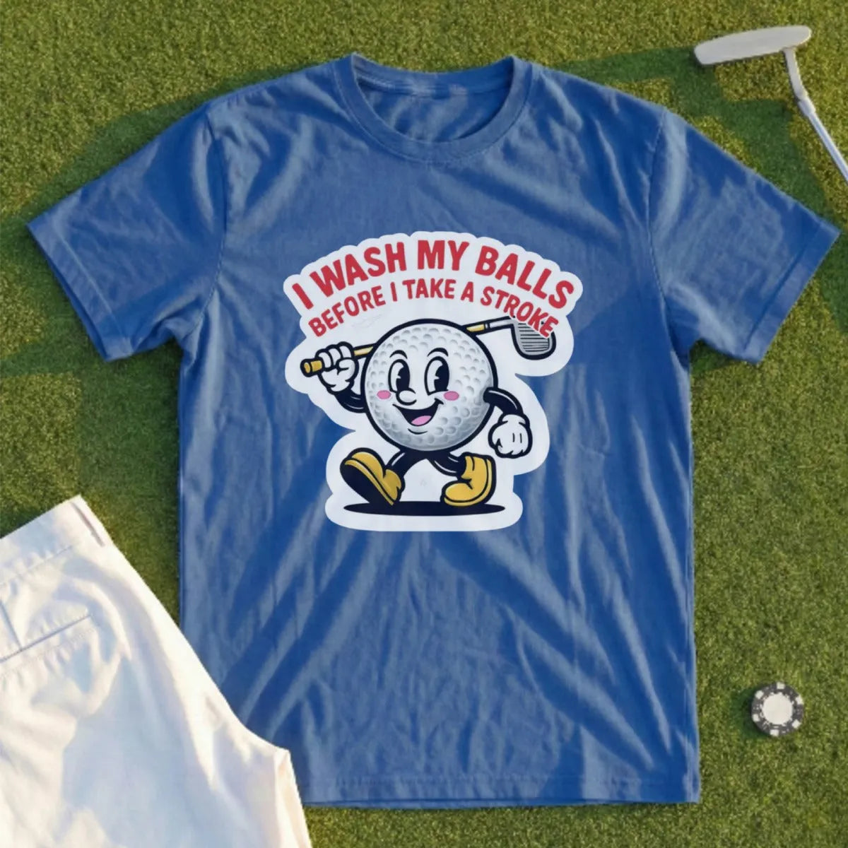 I Wash My Ballls Tee