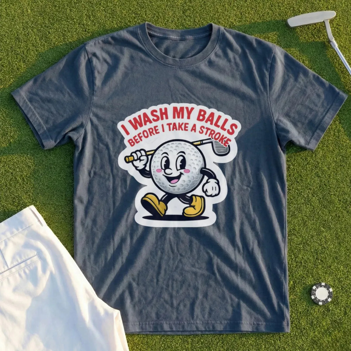 I Wash My Ballls Tee