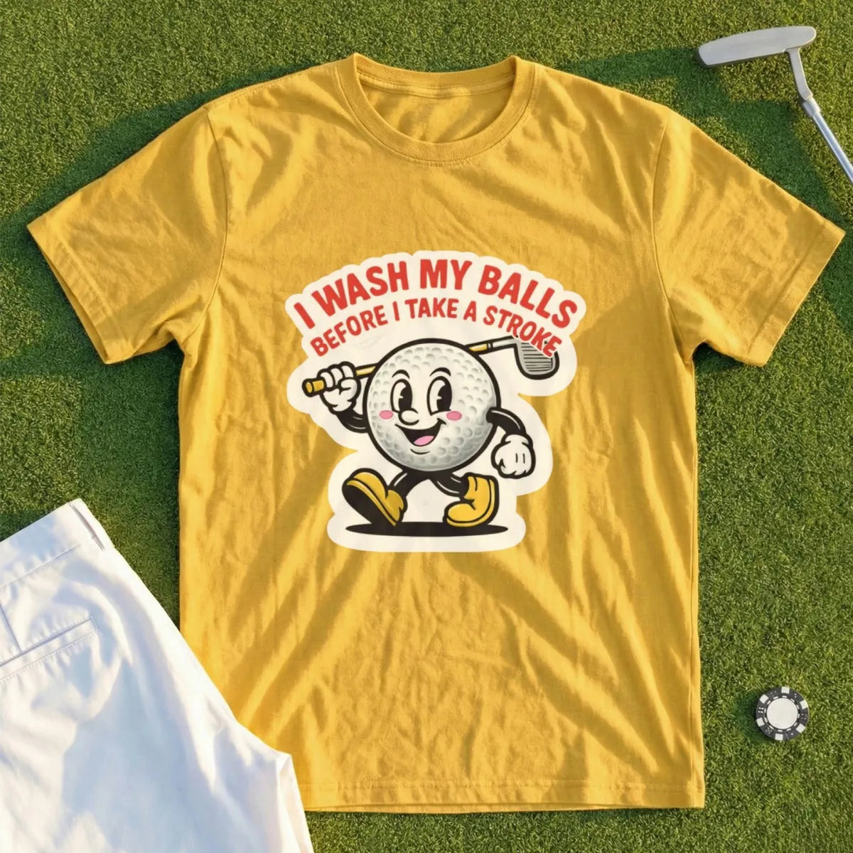 I Wash My Ballls Tee