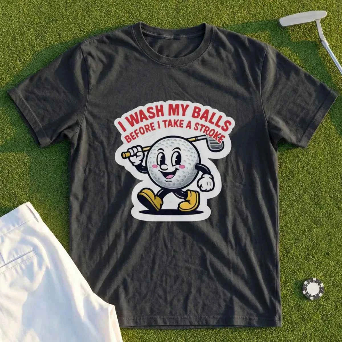 I Wash My Balls Tee