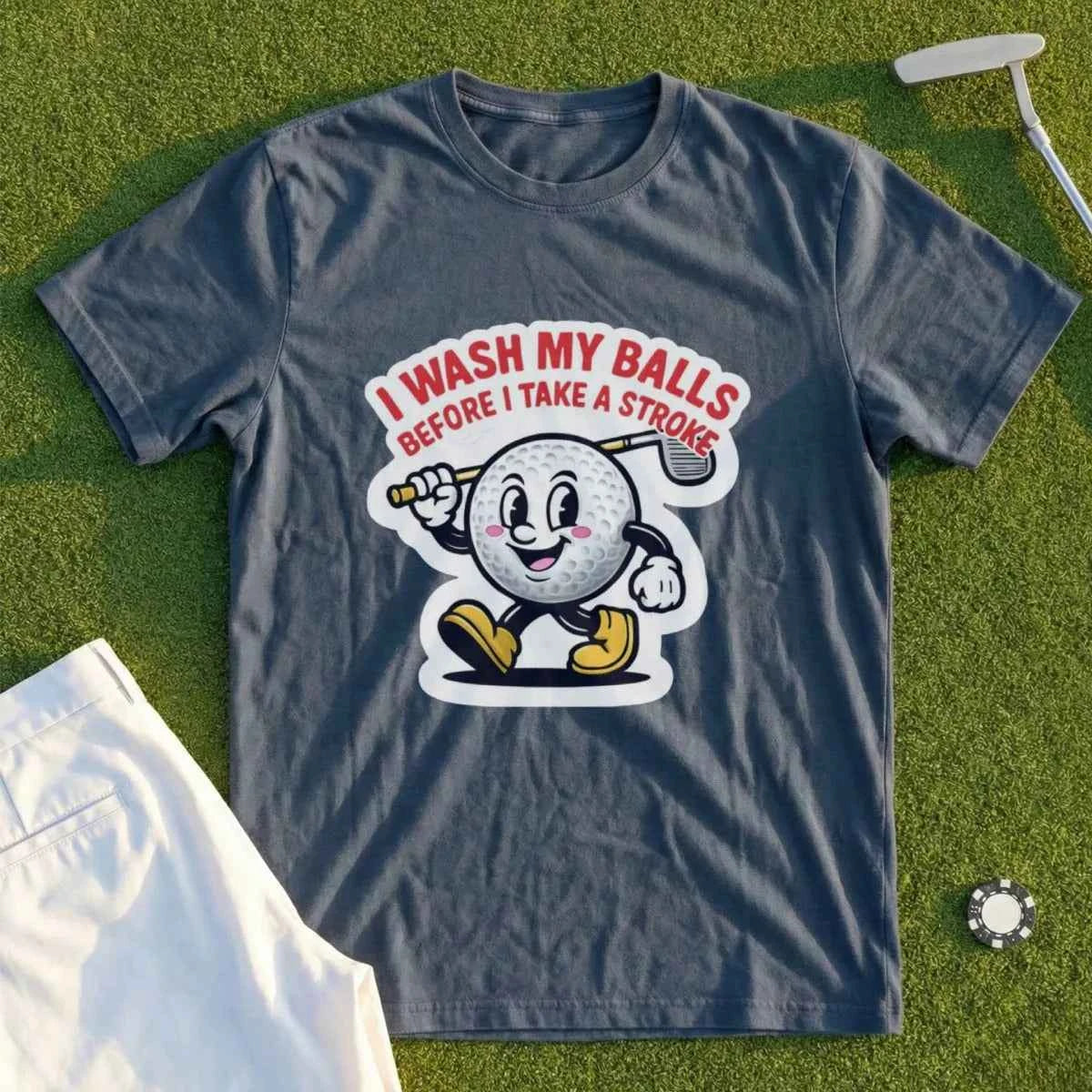 I Wash My Balls Tee