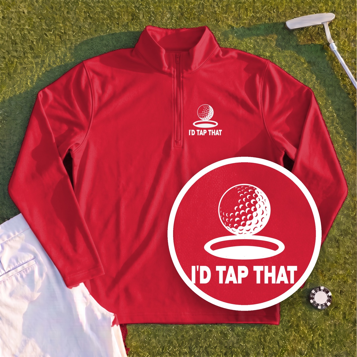 I'd Tap That Quarter Zip