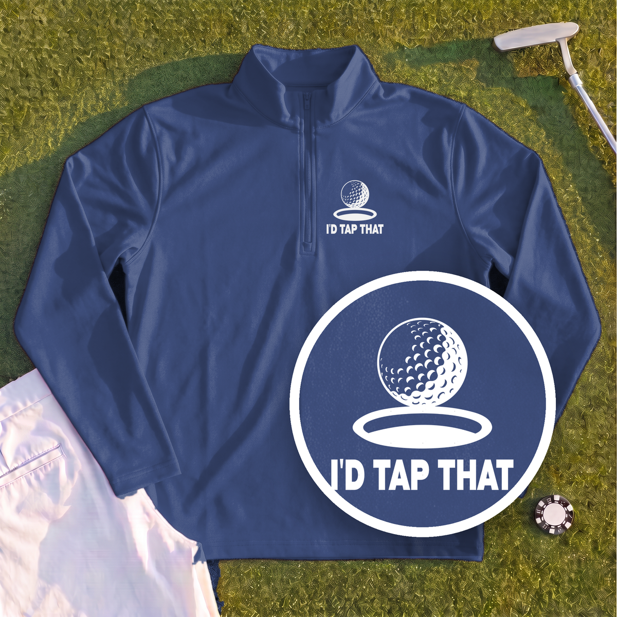 I'd Tap That Quarter Zip
