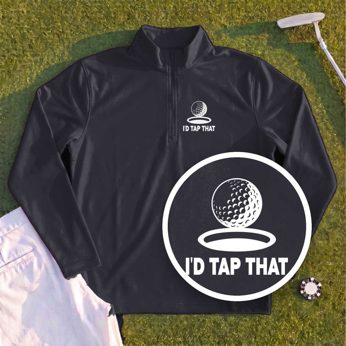 I'd Tap That Quarter Zip