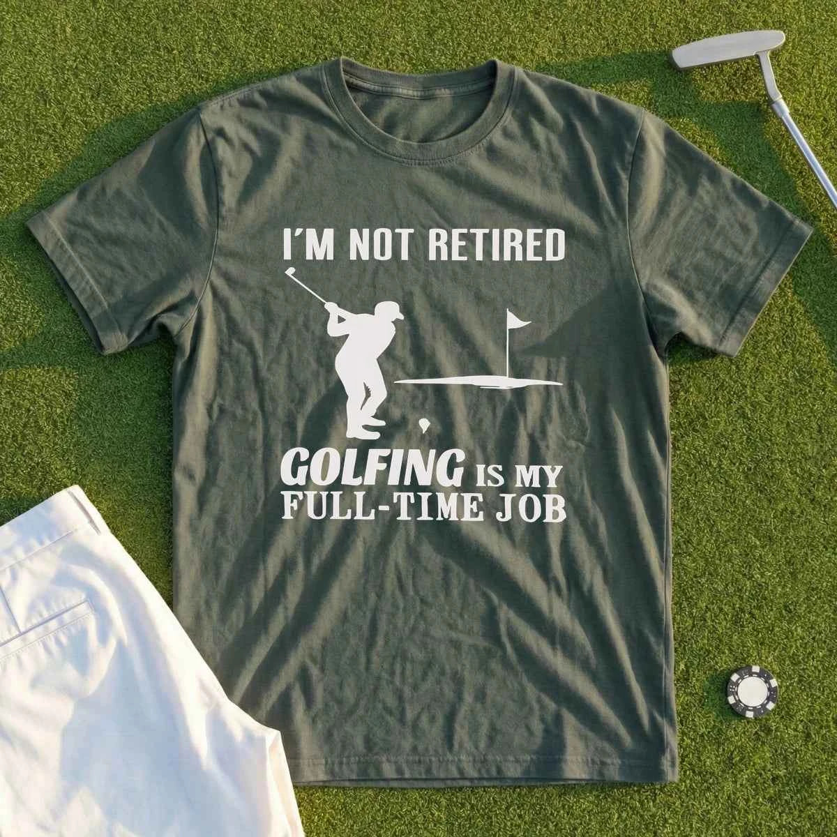I'm Not Retired Tee