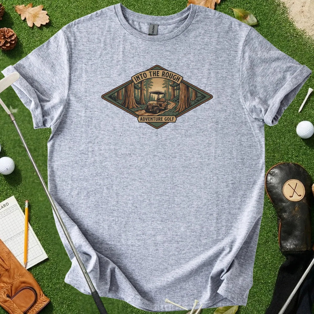 Into The Rough Adventure Vintage Tee