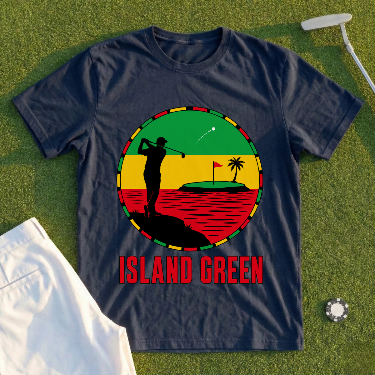 Island Green, Reggae Disc Tee