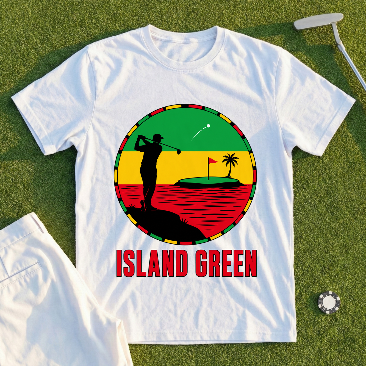 Island Green, Reggae Disc Tee