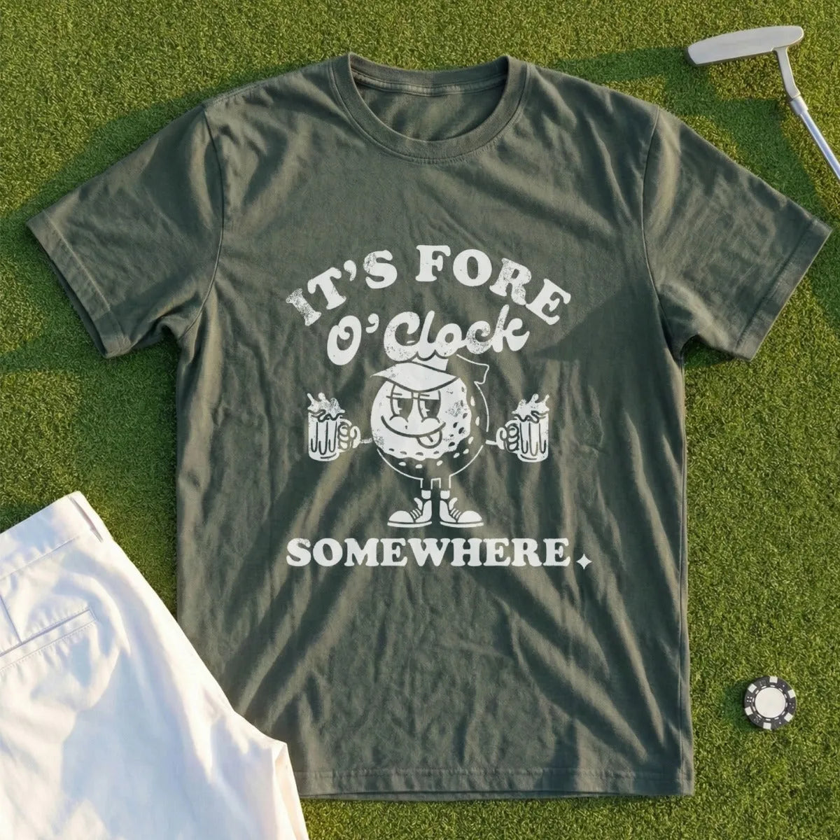 It's Fore O'Clock Somewhere Tee