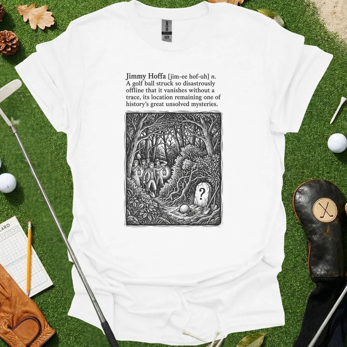 Jimmy Hoffa Dictionary Definition Tee