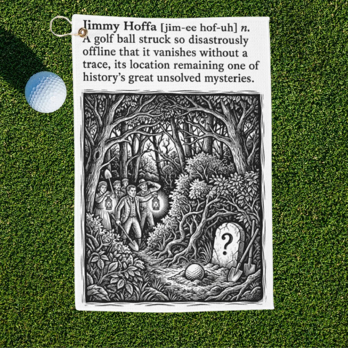 Jimmy Hoffa Golf Towel
