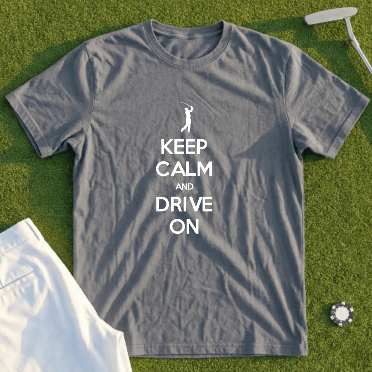 Keep Calm and Drive On Tee