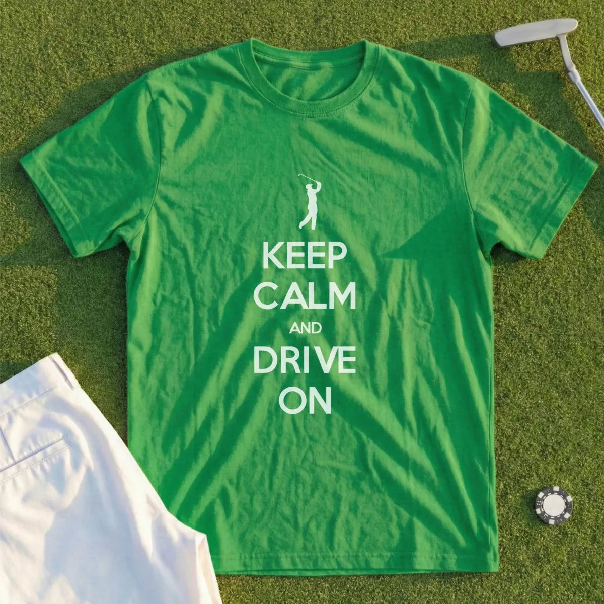 Keep Calm and Drive On Tee