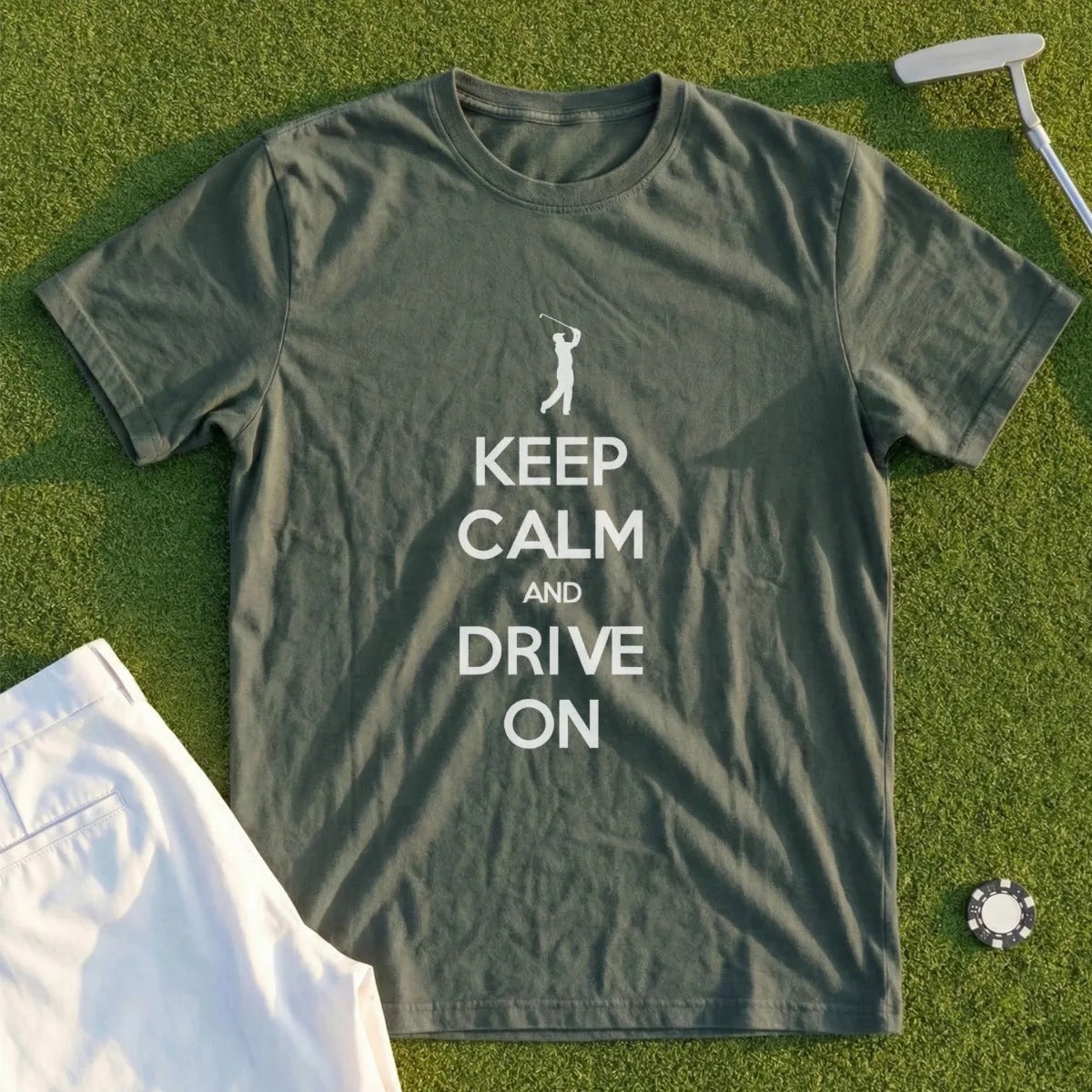 Keep Calm and Drive On Tee