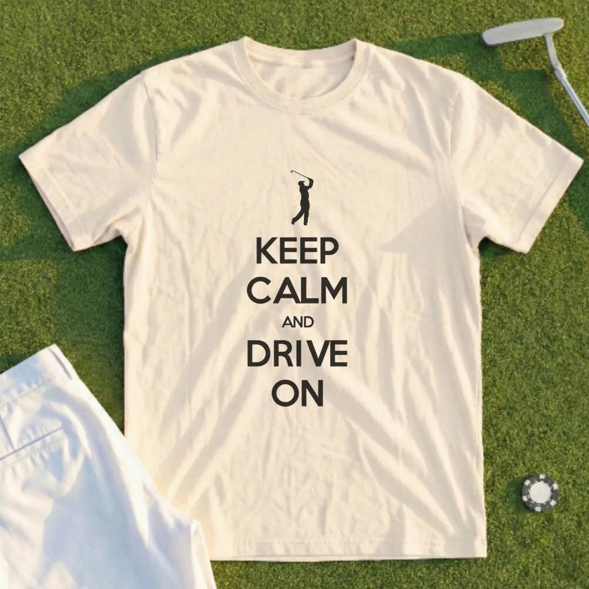 Keep Calm and Drive On Tee