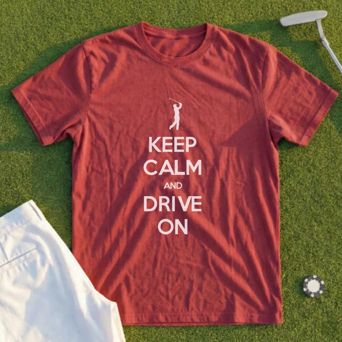 Keep Calm and Drive On Tee