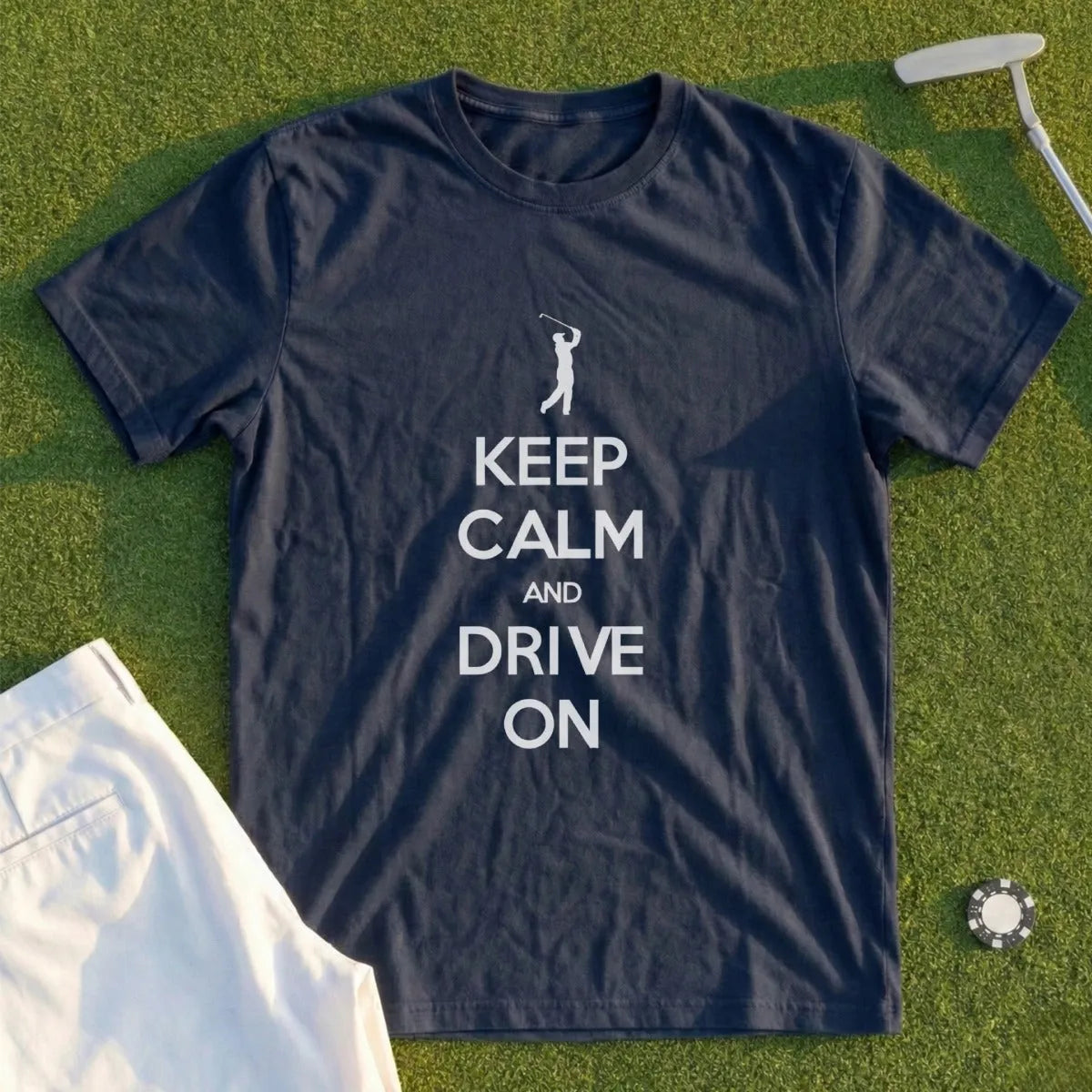 Keep Calm and Drive On Tee