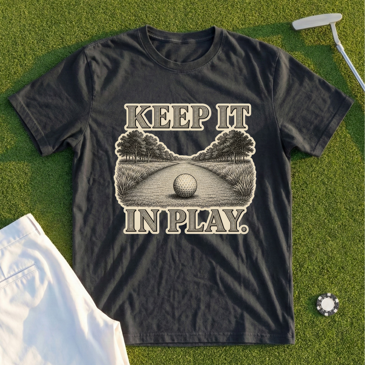 Keep It In Play Tee