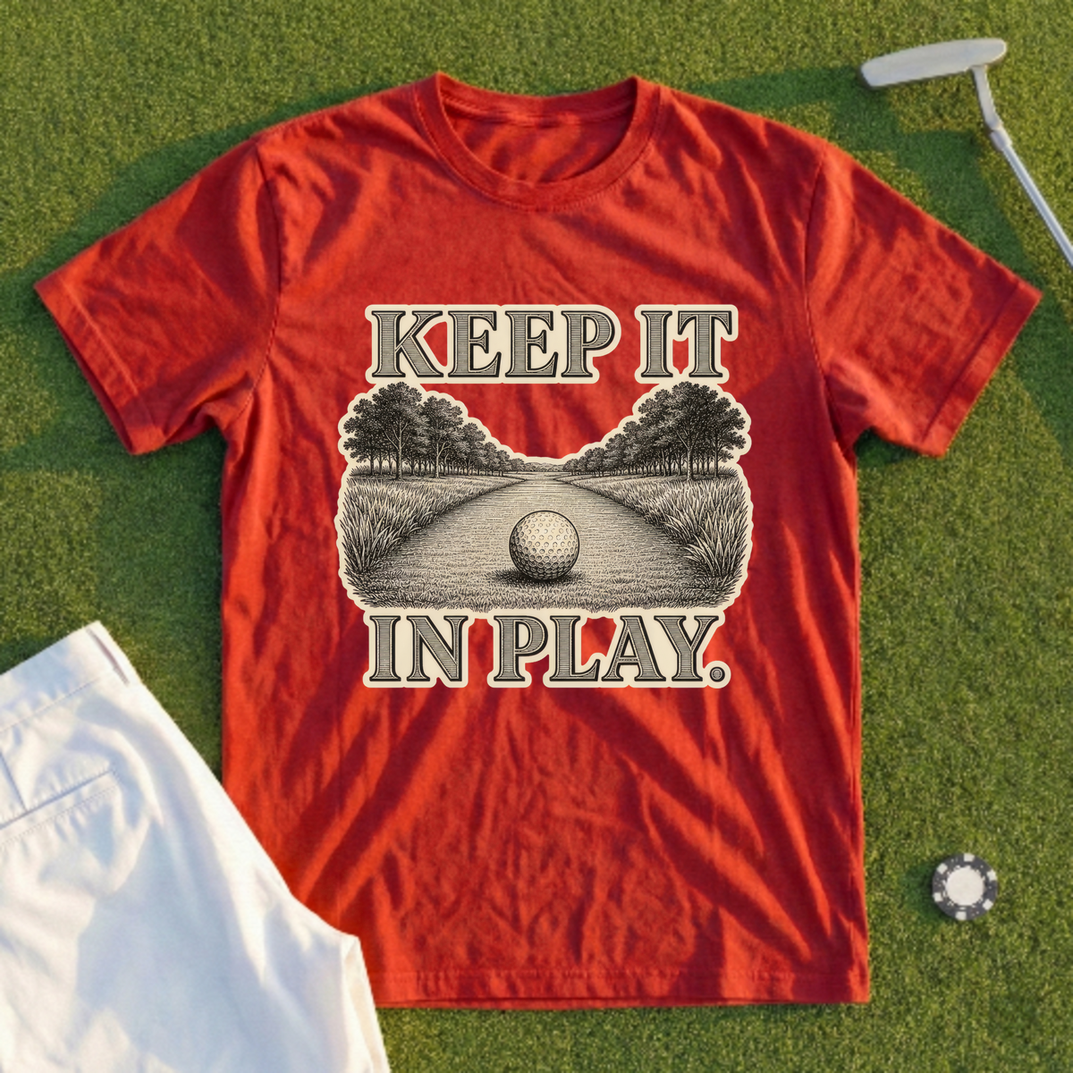 Keep It In Play Tee