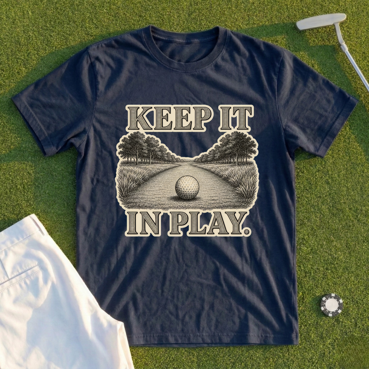 Keep It In Play Tee