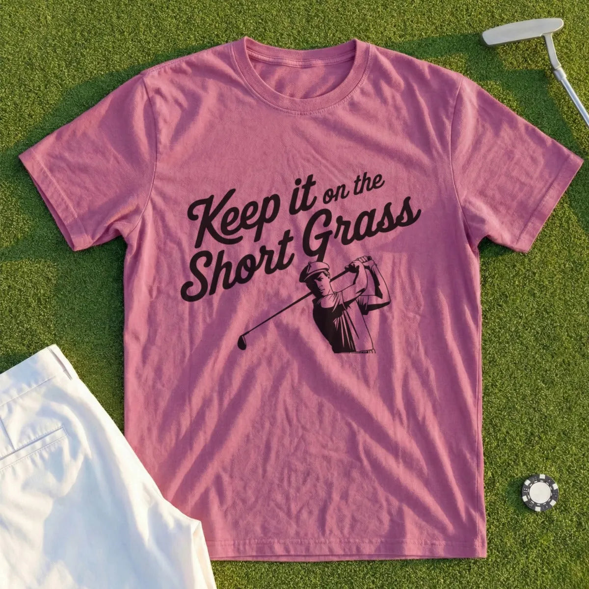 Keep It On The Short Grass Tee