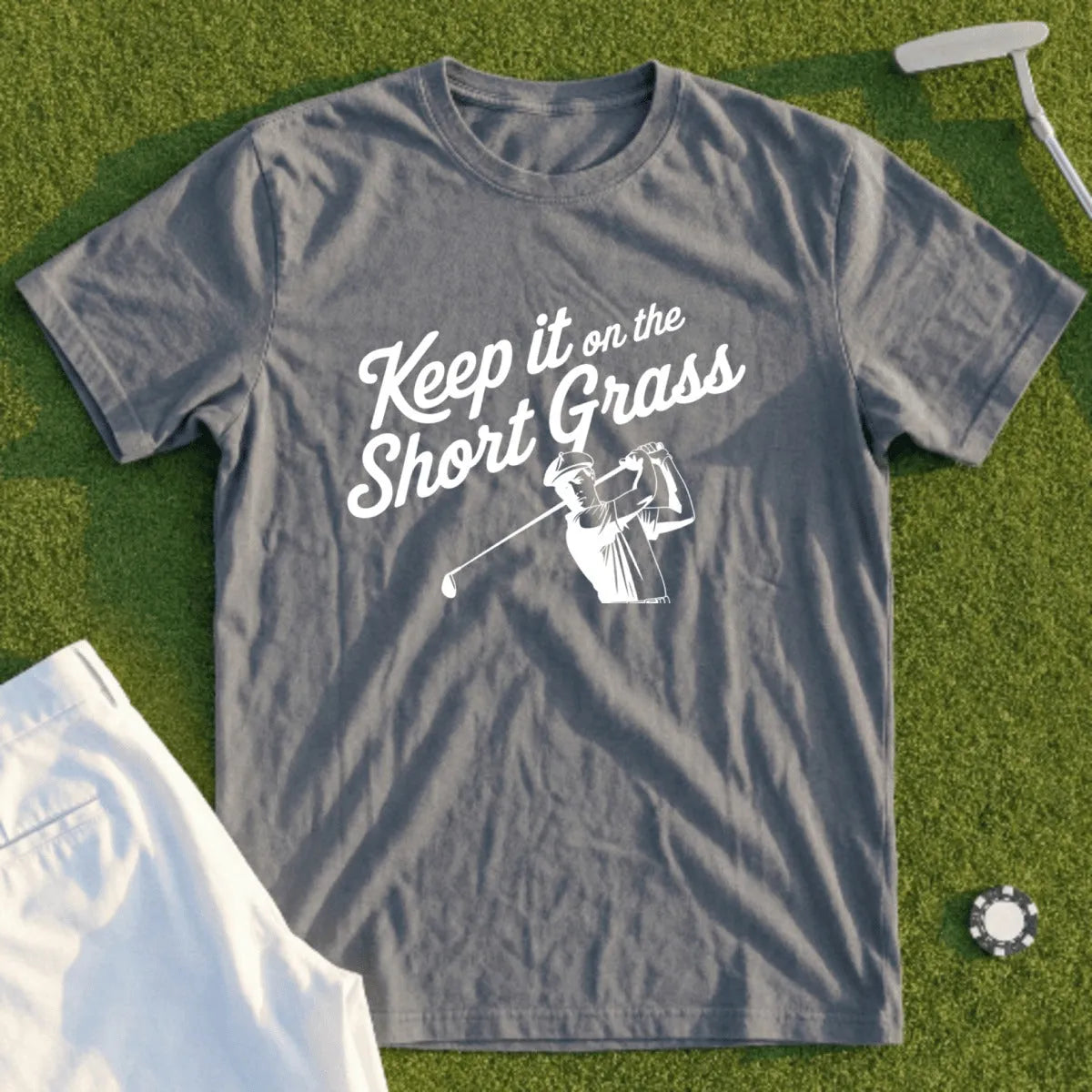Keep It On The Short Grass Tee