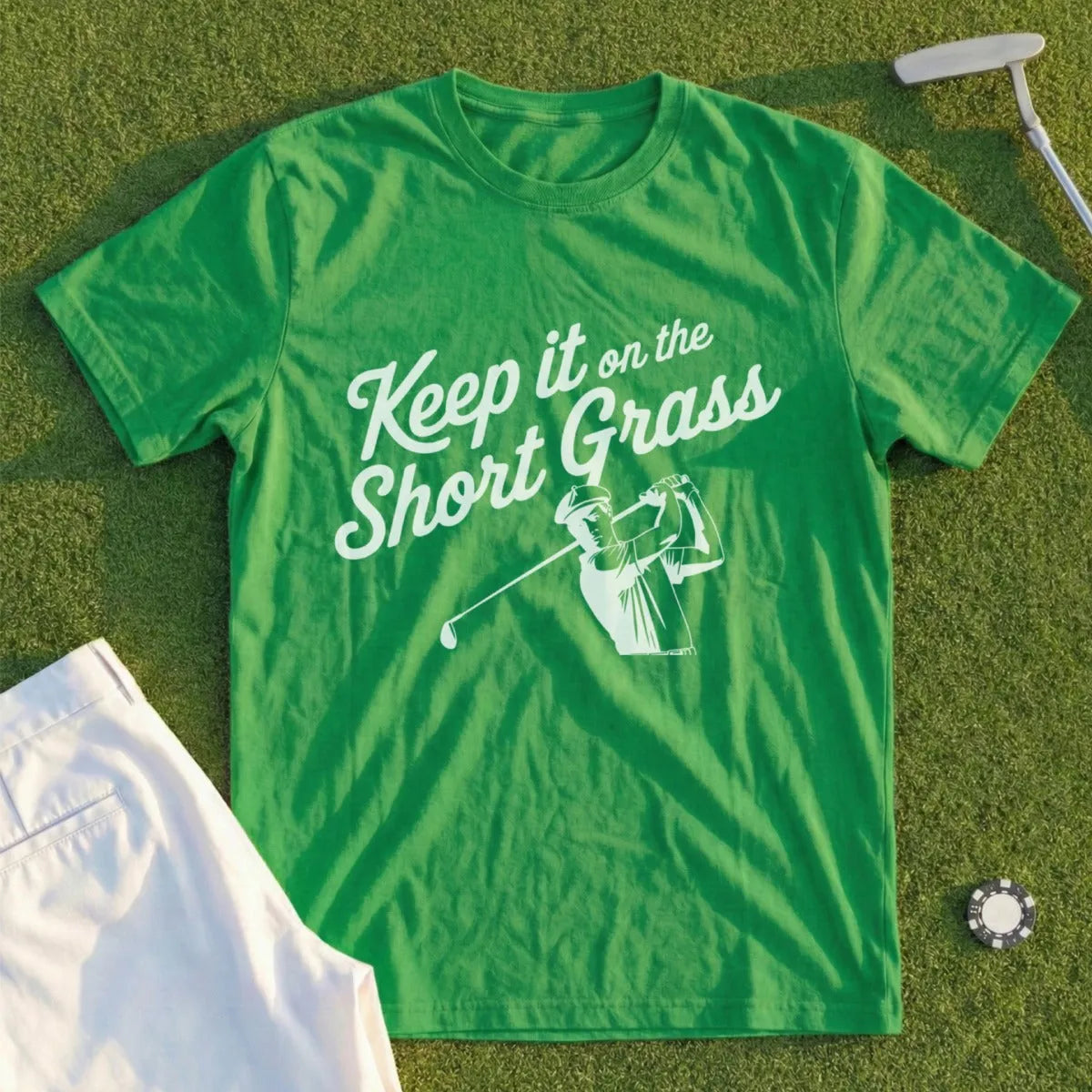Keep It On The Short Grass Tee