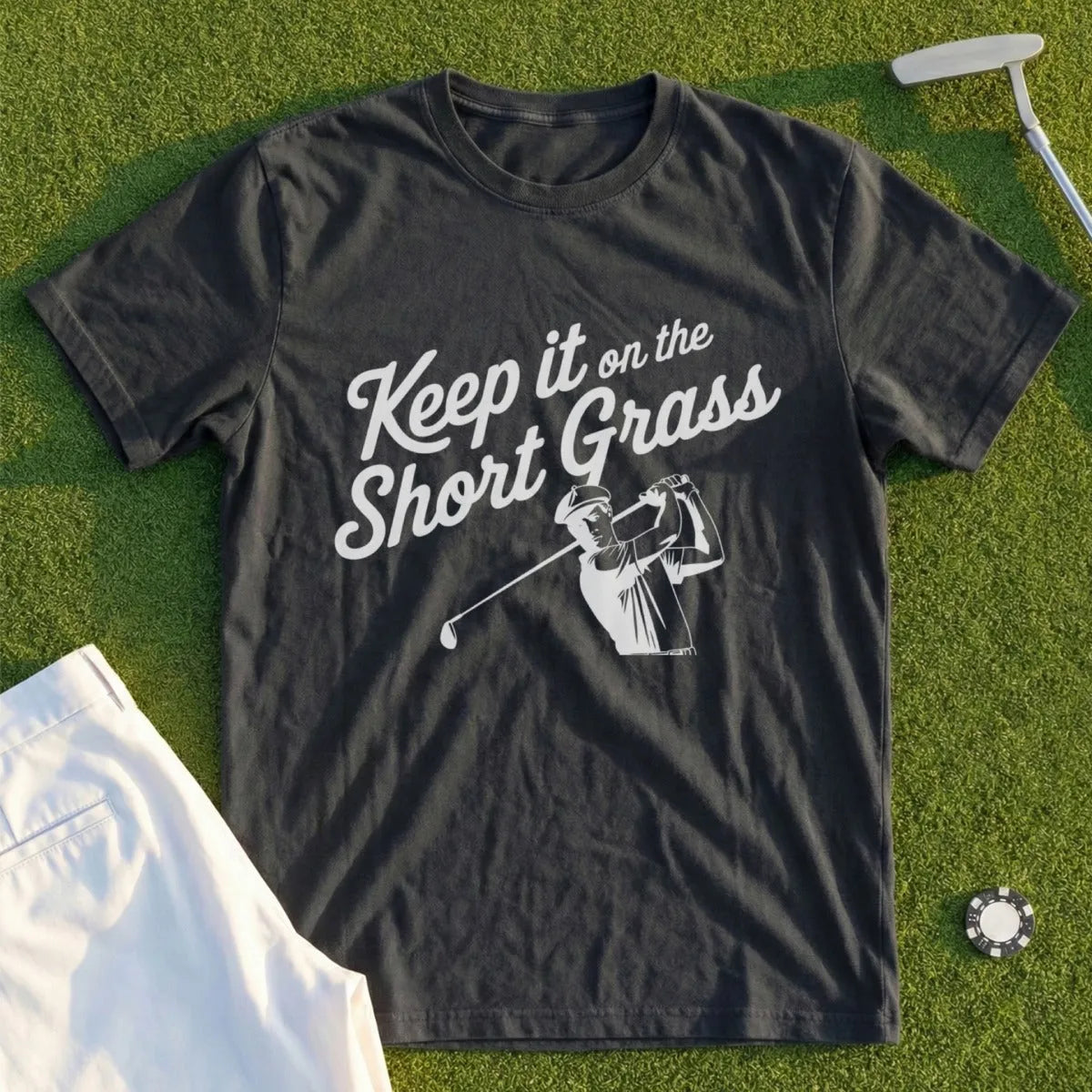 Keep It On The Short Grass Tee