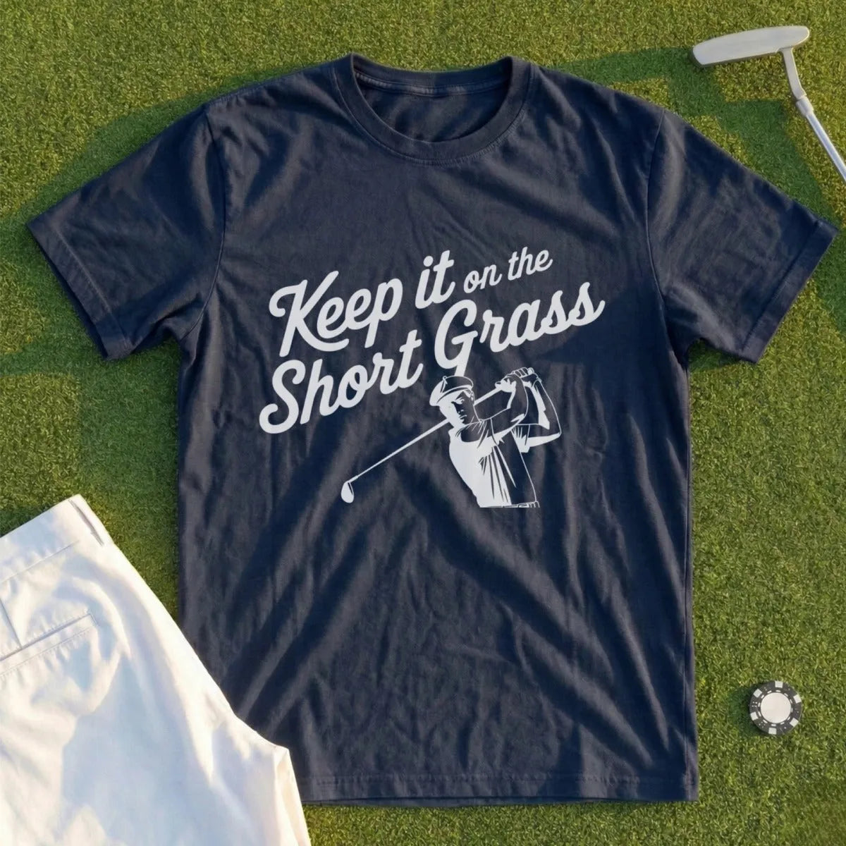 Keep It On The Short Grass Tee