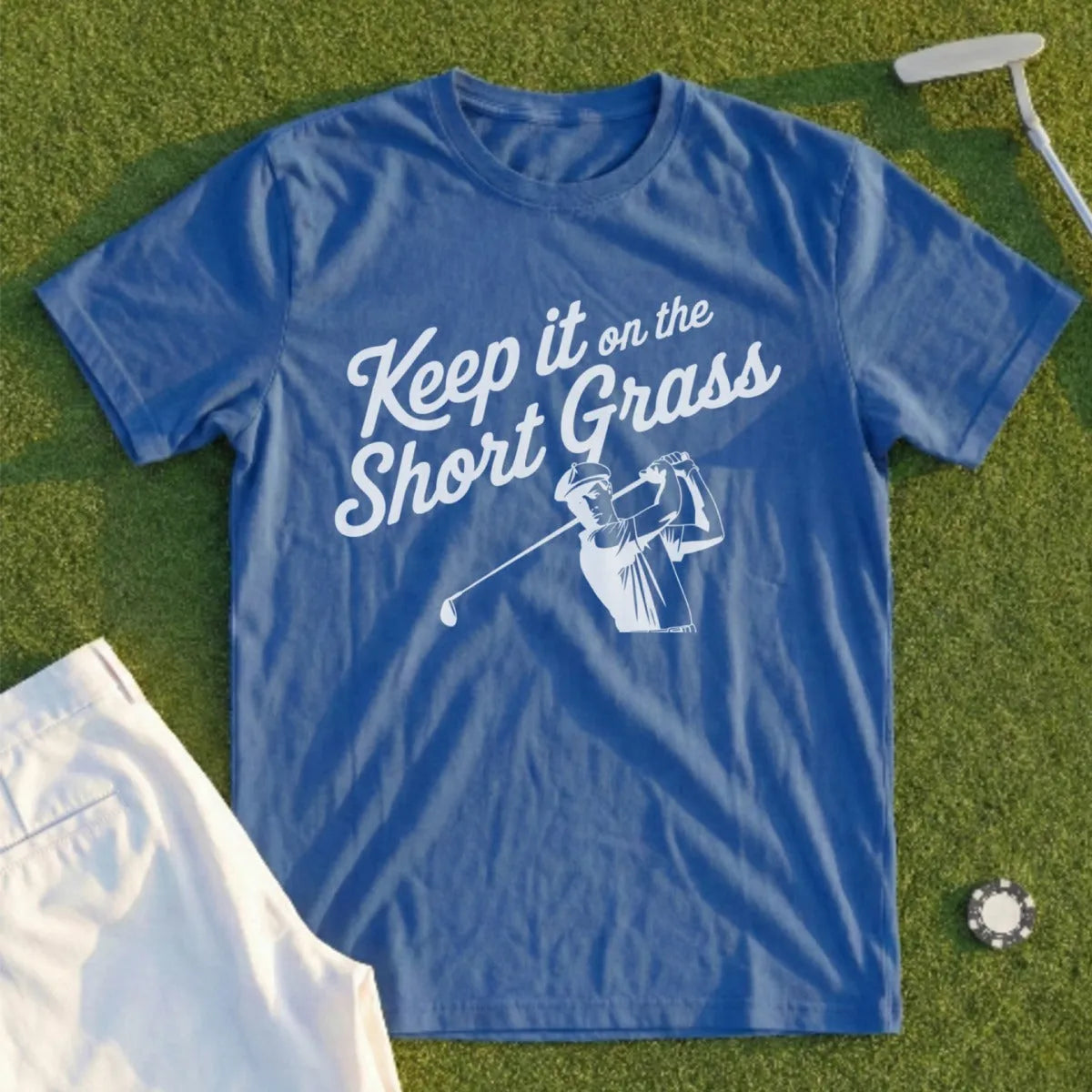 Keep It On The Short Grass Tee