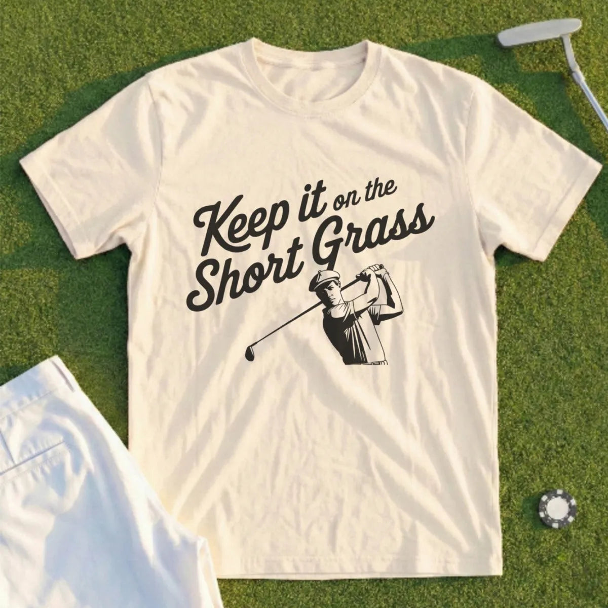Keep It On The Short Grass Tee