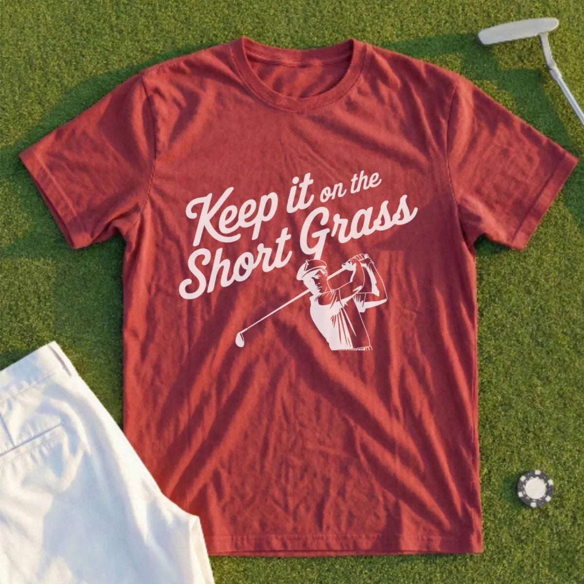 Keep It On The Short Grass Tee