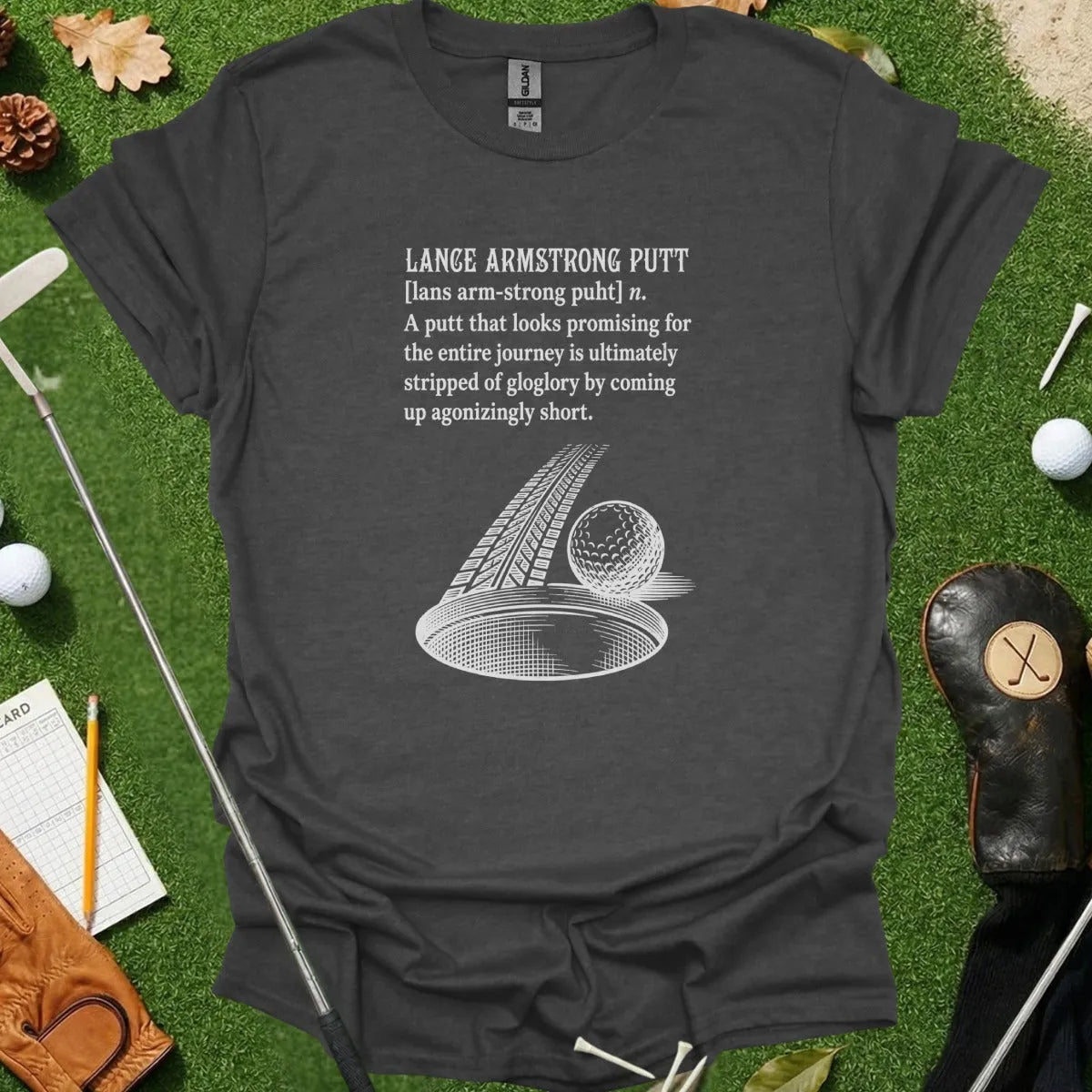 Lance Armstrong Putt Dictionary Definition Tee