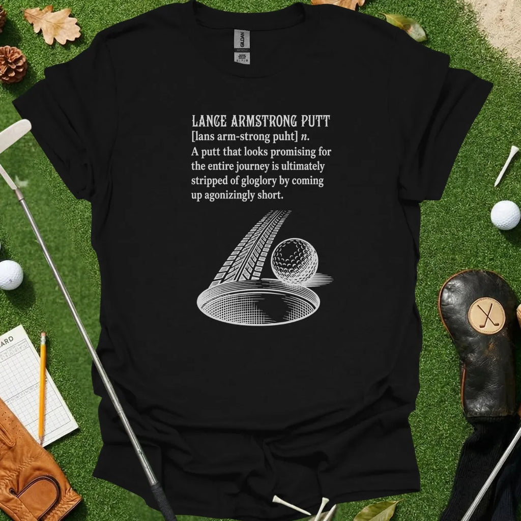 Lance Armstrong Putt Dictionary Definition Tee