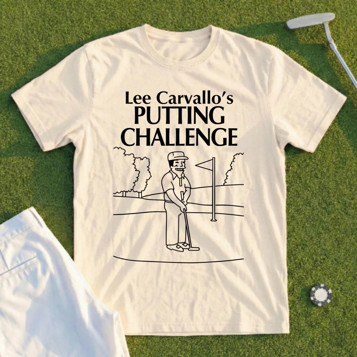 Lee Carvallos Putting Challenge Tee