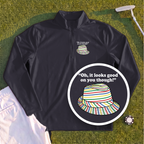 Looks Good On You Though Quarter Zip