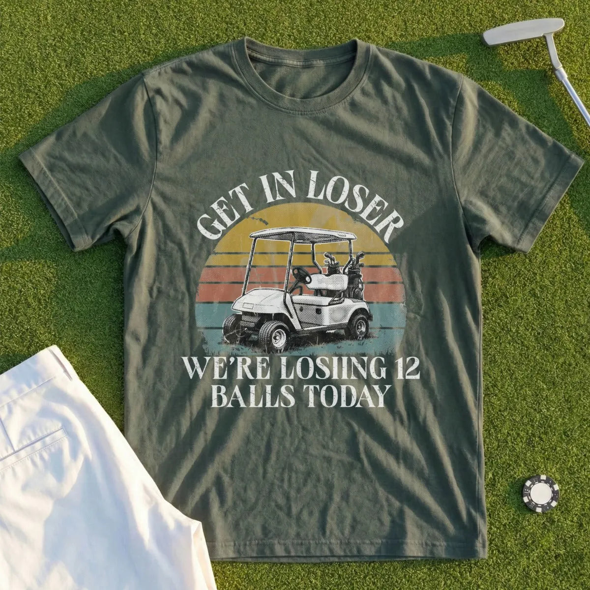 Losing 12 Balls Today Tee